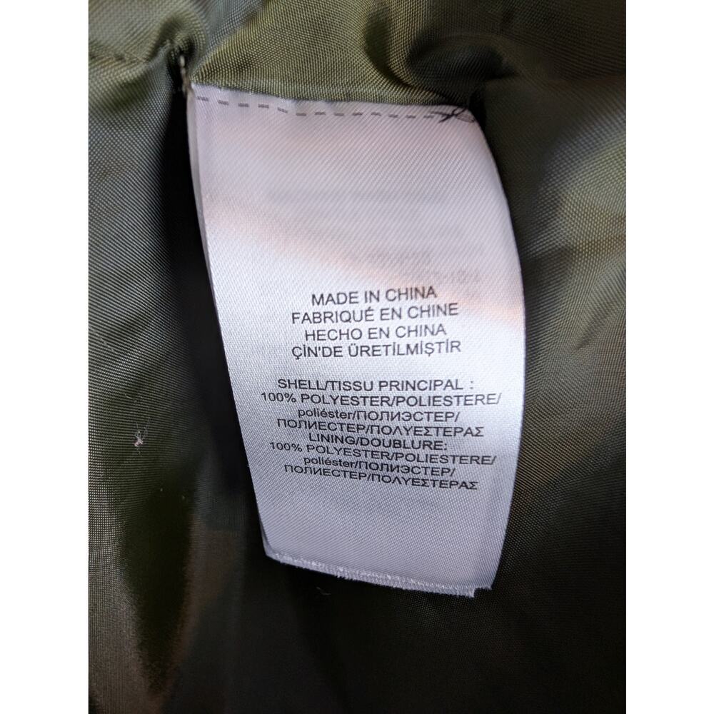 Lauren Ralph Lauren Parka Jacket Coat Lightweight Packable Hooded Green Size XS - Picture 8 of 11